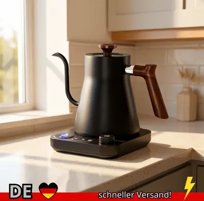 Produktbild von Elektrischer Schwanenhals-Wasserkocher 900 Ml Handbrauen Kaffeekanne
