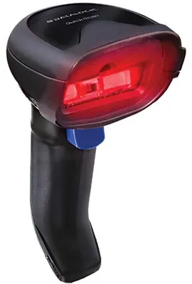 Produktbild von Datalogic QD2220, Tragbares Barcodelesegerät, 1D, Laser, Kabelgebunden, Schwarz