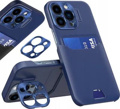 Produktbild von Lederständer Etui für Samsung Galaxy S23 Ultra Blau