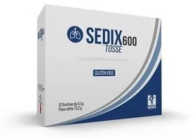 Immagine prodotto di Sedix 600 Tosse 12 Bustine Da 6,1 G