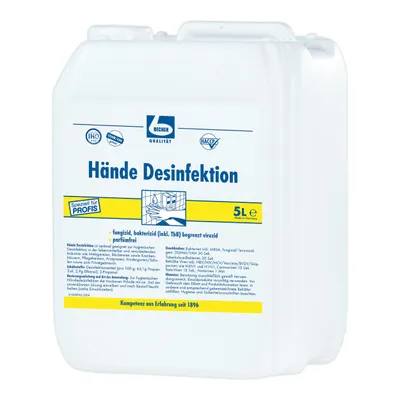 Immagine prodotto di Dr. Becher Disinfezione delle mani / 5 litri (1 confezione)