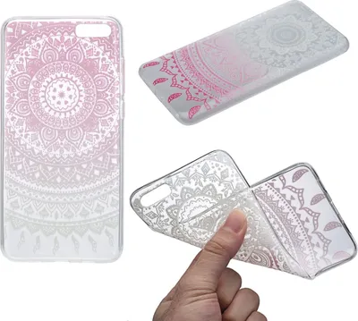 Produktbild von Henna Cover für Xiaomi Mi 5c Case Schutz Hülle Silikon Sonne Weiß