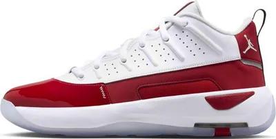 Produktbild von Jordan Sneakers HQ2091-106 in WHITE/WHITE-GYM RED-BLACK color size 44