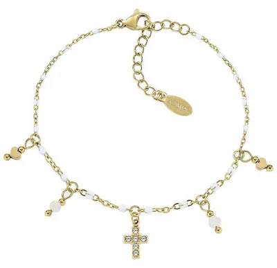Produktbild von Armbanden   Mit Anhängern Charms Amen Gold   Kollektion Acciaio - frau