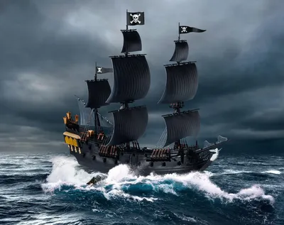 Image de Revell Black Pearl - Kit de maquettes de bateaux ; 5499