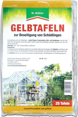 Produktbild von Stähler Gelb-Tafeln, groß, 25 Stück