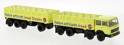 Produktbild von Brekina LKW Fiat 691 Millepiedi Hängerzug Sinalco 58535