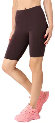 Image de Leggings courts pour femme Merry Style en viscose MS10-414 (marron, M)