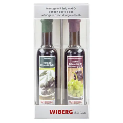Produktbild von Wiberg Menage Edelstahl mit Essig Balsamico und Olivenöl 500ml