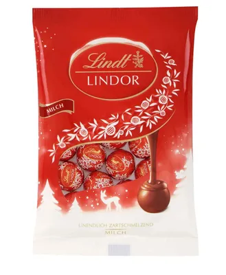 Produktbild von Lindt Mini Schoko Kugeln mit zartschmelender Füllung 100g 3er Pack
