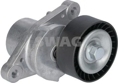 Produktbild von SWAG 33 10 8569 Riemenspanner Keilrippenriemen passend für PEUGEOT 2008 Kombi (CU) Ø65mm Rolle