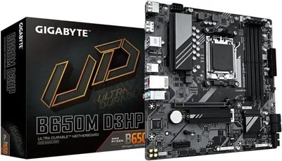 Immagine prodotto di Scheda madre GIGABYTE B650M D3HP, AMD AM5, DDR5-7600, LAN 2,5 GbE, serie Ryzen 7000/8000/9000