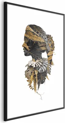 Produktbild von Posterpapier Poster - Man of the Jungle 60x90 cm Menschen b-C-0405-ao-a