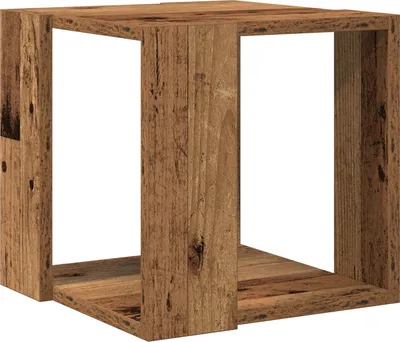 Produktbild von Möbel Couchtisch Altes Holz Massives recyceltes Holz 32 x 32 x 30 cm - Couchtische 873910