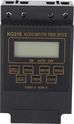 Produktbild von LCD-Digital-Zeitschalter, mikrocomputergesteuert, programmierbares Zeitrelais (AC220V)
