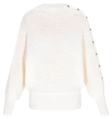 Produktbild von CALEY Damen pullover - Weiss, M/L