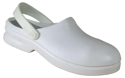 Produktbild von SafeWay Unisex Clog SB E A SRC weiß rutschsicher Größe 44-45