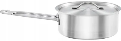 Produktbild von Stalgast Basic Edelstahl Stieltopf mit Deckel Ø240 mm 3,6l