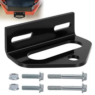 Trekhaak voor grasmaaier, universal, 6-13 cm Lochabstand, schwarz