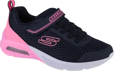 Produktbild von Skechers Microspec Max - Epic Brights 302343L-NVY, Sneaker, für Mädchen, Dunkelblau, Größe: 30