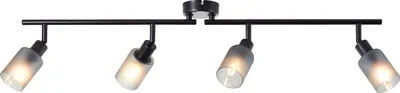 Produktbild von Spotrohr, 18 x 86 x 8 cm, 4 x E14, max. 40 W, schwenkbar, Metall/Glas