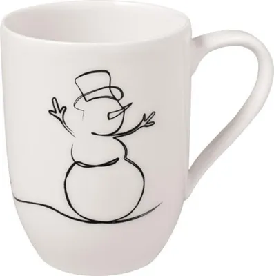 Image de Villeroy & Boch Statement Lines Gobelet avec anse "XMAS" 280ml