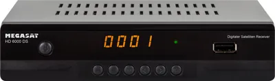 Produktbild von Megasat HD 6000 DS, HD-Satelliten Receiver mit Display