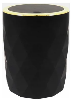 Produktbild von Mülleimer aus ABS und Gummi 6l - schwarz