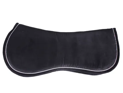 Zdjęcie produktu dla Podkładka pod siodło QHP Memory Foam, Kolor:Czarny, Rozmiar:Warmblood
