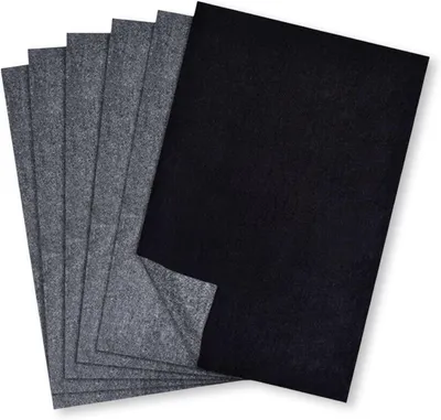 Image de Papier calque A4, 50 feuilles, noir, papier de transfert pour dessins