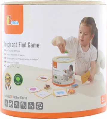 Immagine prodotto di VIGA Gioco al buio con i motivi in legno