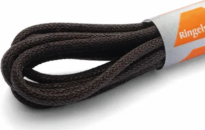 Produktbild von RINGELSPITZ - Rund Medium Gewachst – Stilvolle und Robuste Schnürsenkel - 75 cm, schwarzbraun