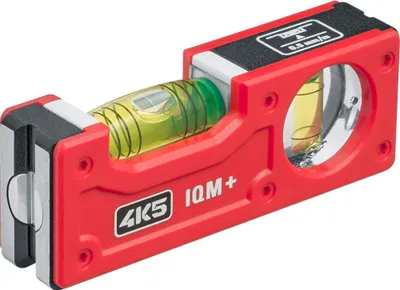 Obrázok produktu pre Laserliner IQM+, Vodováha, 0,107 m, Červená, 0,5 mm/m, Hliník, 107 mm