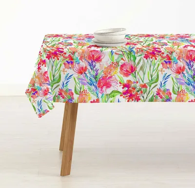 Produktbild von Fleckenabweisende geharzte Tischdecke Belum 0120-399 Bunt 100 x 150 cm