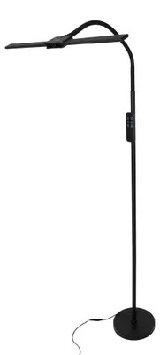 Immagine prodotto di Lampada da tavolo LED LUXULA, 24 W, regolabile da 3000 a 6500 K con luce calda, neutra e fredda (CCT), colore nero, dimmerabile
