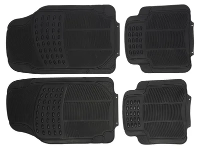 Productafbeelding van All Ride Automatten Universeel - Set van 4 - 2x 65 x 41 cm en 2x 40 x 41 cm - Zwart