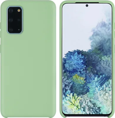 Produktbild von Samsung Galaxy S20 Plus Light Green Back cover case - Silicone