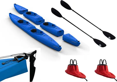 Produktbild von Kayak Innovation Natseq Tandem Modulares Zweierkajak Kajak zerlegbar 2er Farbe:Blau