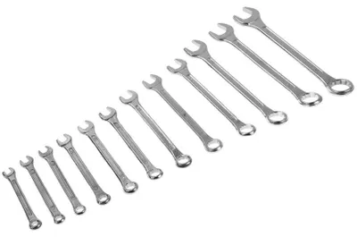 Produktbild von Gabel- und Ösenschlüssel 12 Stück 6 - 22mm 00588