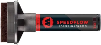 Obrázek produktu pro Lihová fixa MOLOTOW Masterpiece Speedflow 60mm, černá s měděným leskem