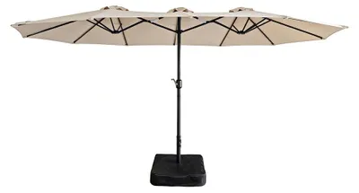 Produktbild von Kondela Doppel-Sonnenschirm Miron - beige