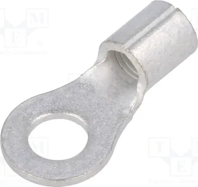 Obrázok produktu pre 5 ks krúžkových konektorov M4,5, pripojovací prvok pre káble s priemerom 3÷6 mm², izolované (nie)