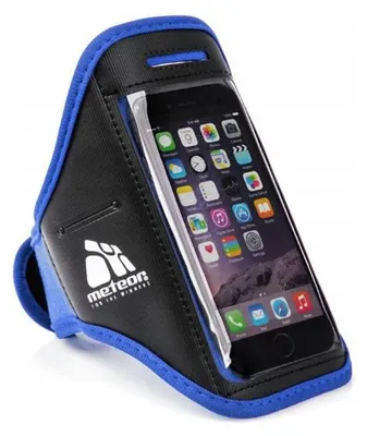 Obrázek produktu pro Sportovní pouzdro na mobilní telefon Meteor modré