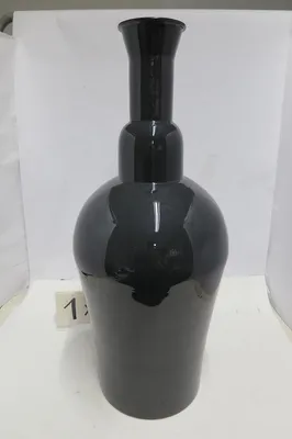 Produktbild von GILDE Vase Filu, schwarz H.55 cm