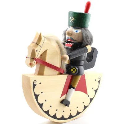 Produktbild von Gröschl Olbernhauer Reiterlein 17 cm, Motiv:Bergmann