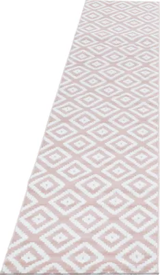 Produktbild von Kurzflor Teppich PLUS Pink 80 x 300 cm