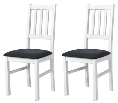 Obrázek produktu pro ESSZIMMERSTUHL - Sada 2 jídelních židlí Bos 4, bílá, styl "hygge", model 96