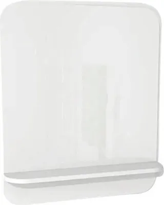 Obrázek produktu pro Zrcadlo do koupelny Devo Gloria 2.0 s bílou matnou poličkou 86 x 86 cm GL2-LUPL86-1-F83