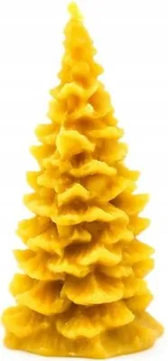 Produktbild von Łysoń S008 Weihnachtsbaum Kerze Bienenwachs