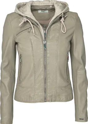 Produktbild von Maze Lederjacke Mico Damen dark cloud L